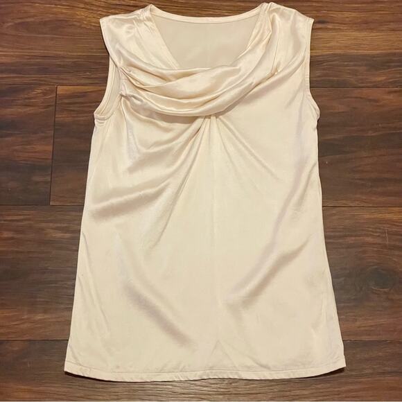 Gold Blouse Shirt Top B5 - Picture 1 of 2